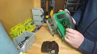 Hitachi CJ18DGL 18V Cordless Jig Saw Review- How does it compare to the Black and Yellow?