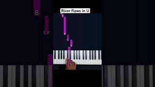 Jouer River Flows in You facilement au piano c'est possible avec piano Soin ! #pianotutorial #piano