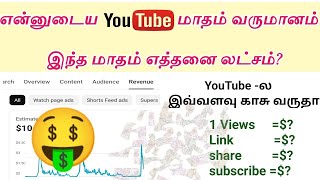 youtube income tamil 2024 | How To YOU TUBE Income Full Explain Tamil