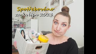 Spotřebováno za květen 2023