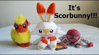 Pokémon Center Scorbunny Poké Plush