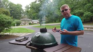 Low and Slow Setup on the Big Green Egg With Papa J