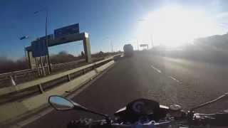 Motorway Riding part 1: Xmas shopping, naming bikes and lane splitting in the UK