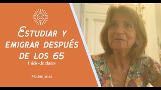 Estudiar y emigrar después de los 65