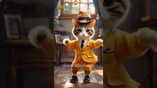 Cat funny dance💞😻 #cat #kucingjoget #catdance #kucingjoged #kucingmeongmeongjoget