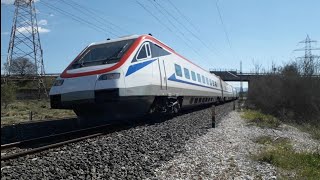 ETR-470 Pendolino ex “Frecciabianca” testing in Greece at Oinoi