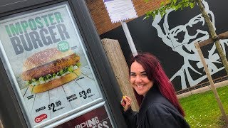 We Tried The New Vegan Burger at KFC