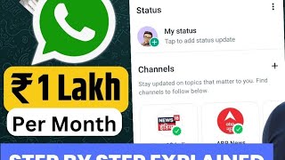 How to create Successful WhatsApp Channel in 2024