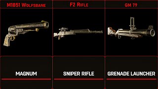 RESIDENT EVIL 8 VILLAGE All Weapons