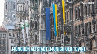 [4K Germany] Munchen Altstadt (Munich Old Town)