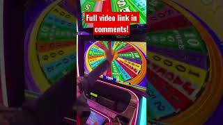 Lucky V-Day Wheel of Fortune Wheel Spin! See what happens in full vid… #slots #fyp #casino