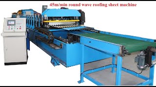 【ZHONGTUO】High Speed Corrugated Steel Roofing Sheet Roll Forming Machine 45m/min