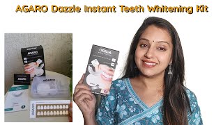 AGARO Dazzle Instant Teeth Whitening Kit Review