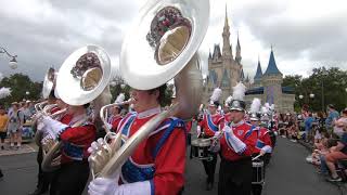 TWHS Marching Band at Disney Magic Kingdom 2018