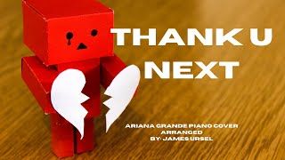 Thank U Next (Ariana grande piano cover with sheet music)