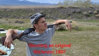 Shooting an Original Winchester 1887