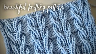 Роскошная РЕЗИНКА! ❄️Идеальный УЗОР для шапки! Мастер-класс! 💥 Beautiful knitting pattern