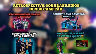 LEMBRANÇA DOS BRASILEIROS GANHANDO O X4 SHOWDOWN, MUNDIAL E COPA AMÉRICA - LEVEL UP MITANDO NA FINAL