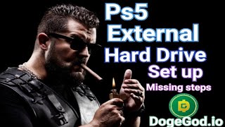 Ps5 not recognizing External Hard drive - Format and setup hdd to work on Playstation 5