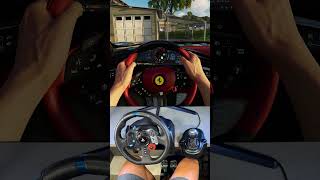 Interior da Ferrari SF90 no The Crew Motorfest #shorts