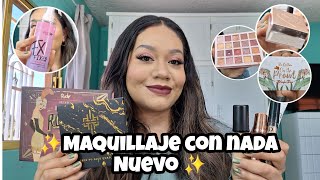 Maquillaje Con Nada Nuevo|Había olvidado todo esté maquillaje💄💋 Rude Cosmetics, Italia Delux etc...