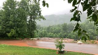 Smoky Mountains End of Spring Thunderstorm