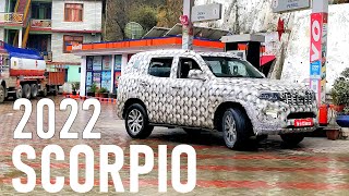 Upcoming 2022 Mahindra SCORPIO next-generation SPIED testing in MANALI Himachal with PHOTOS