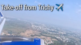 Indigo 6E 2171 Take-Off from Tiruchirapalli International Airport | 4K | GoPro Hero 11 Black.