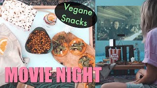 Vegane Snacks für eine Movie Night zu Hause | funnypilgrim