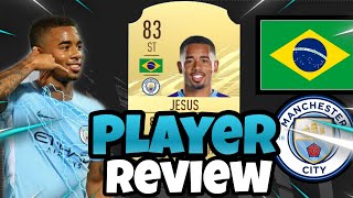 FIFA 21 GABRIEL JESUS PLAYER REVIEW! - FIFA 21 Ultimate Team