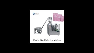 Powder bag packaging machine