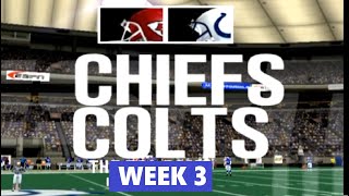 Week 3 Chiefs vs Colts