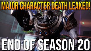 MAJOR CHARACTER DEATH JUST LEAKED! SEASON 20 ENDING (Destiny Lightfall)