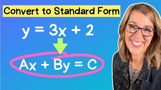 2 Simple Steps to Convert Slope Intercept into Standard Form FAST