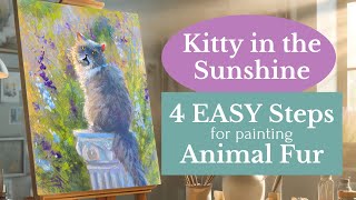 Discover 4 Simple Steps To Create Stunning Animal Fur With A Spring Palette! - Soft Pastel Tutorial