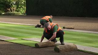 Roehampton Croquet Lawn Construction