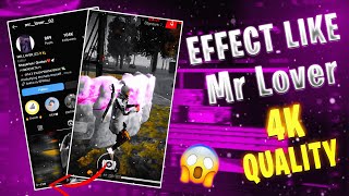 Effect Editing Like Mr Lover 02 || Alight Motion Video Editing Tutorial || Raj Tips YT