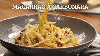 Receita de Macarrão à Carbonara — Ótima Opção Para Almoço de Domingo- Dicionário de Receitas.