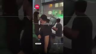 چپ کردن ماشین نیروی امنیتی توسط مردم😈این دفعه دیگه داستان جدیه😡🔥🔥