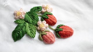 Украшение рубашки вышивкой пухленькая клубничка, Free Pattern