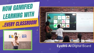 EyeRIS AI Smart Board: Skyrocket Classroom Engagement Levels with Active Learning Games!