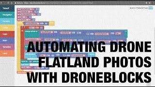 Automating Drone Flatland Photos with DroneBlocks