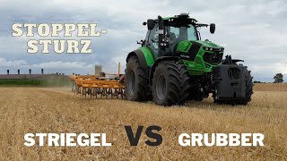 Stoppelsturz mal anders / Striegel vs. Grubber / Agrisem Turbomulch EXTRA