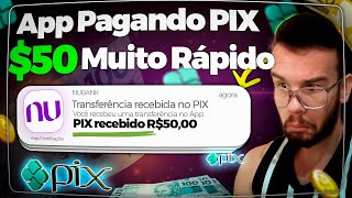 [$50 REAIS MUITO RÁPIDO] NOVO APP para GANHAR DINHEIRO - Aplicativo para Ganhar Dinheiro no PIX 😮