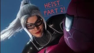 Spider-Man Remastered 100% walkthrough side missions/DLC HEIST PART 2!