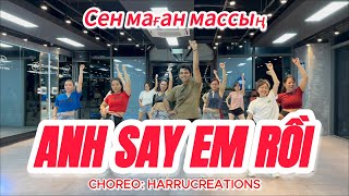 Anh Say Em Rồi (Сен маған массың) - Zumba | Dance by Harrucreations #trending #dancevideo #zumba