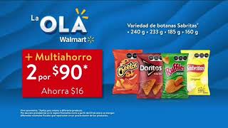 Walmart La Ola Walmart Sabritas Cheetos Ruffles Y Doritos Comercial México 2023