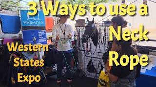 3 Handy Uses for a Neck Rope - Western States Expo with Lindsey Partridge