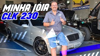 MINHA LASANHA NOVA!!😈🔥 CONHEÇAM MINHA MERCEDES-BENZ CLK230 KOMPRESSOR COM RODAS ARO 20!!