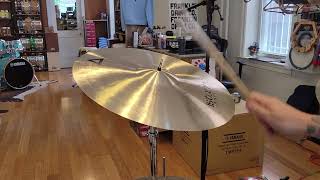 (SOLD) Cymbals - Istanbul Agop 20" Xist Crash (Natural)